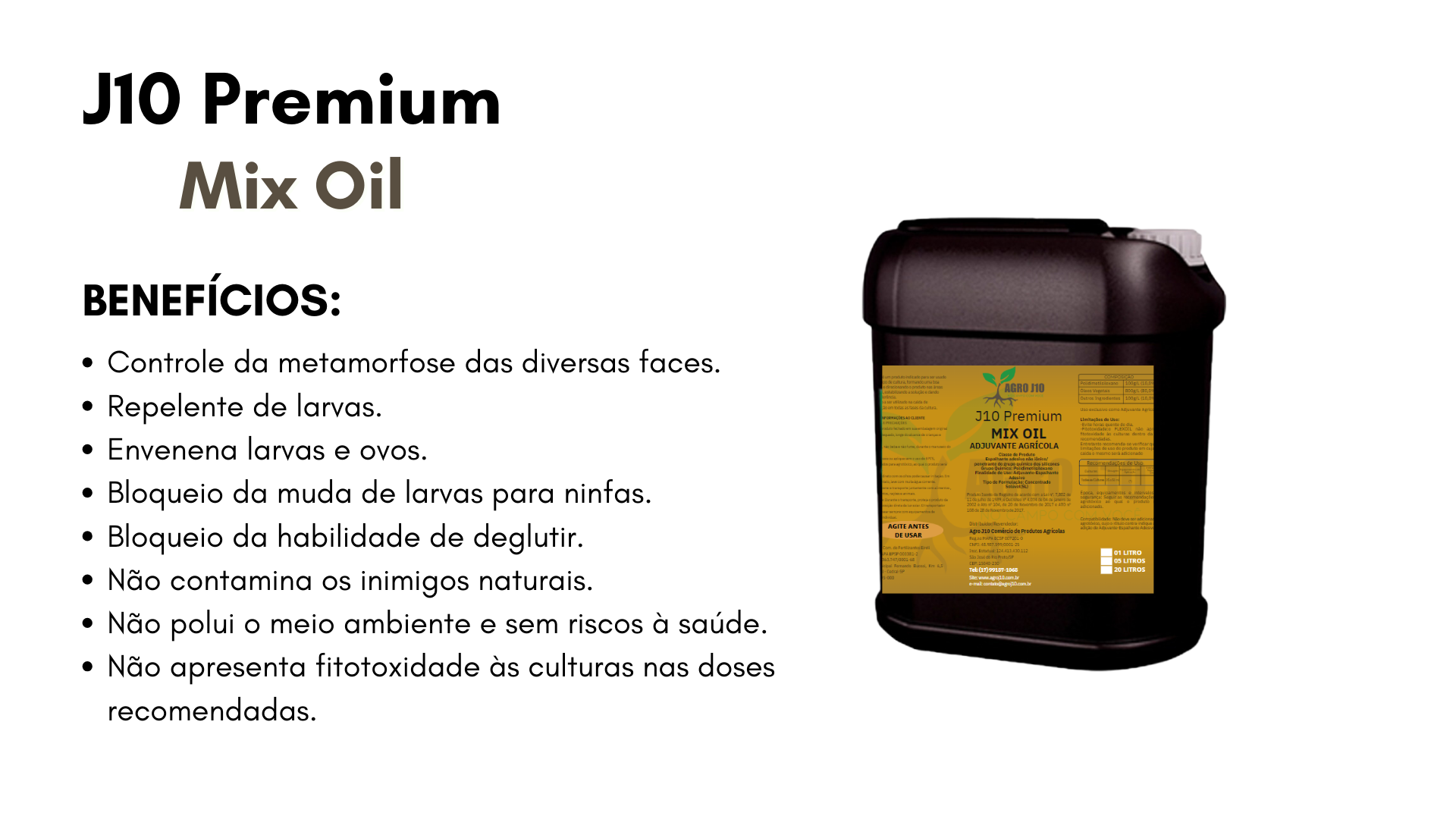 Pode ser usado em todas as culturas durante todo o ciclo vegetativo. Facilmente absorvido pelas raízes. Melhora do sistema radicular, brotação e vegetação, propiciando aumento de produtividade. El (23).png